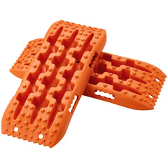 VEVOR 2PCS Traction Boards with PP for Mud Snow Sand Storage Bag Short Orange