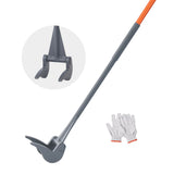 Pallet Buster, 50'' Carbon Steel Handle Wrecking Pry Bar, 2000 lbs Weight Capacity, Heavy Duty Deck Board Removal Tool, Multipurpose Demolition Bar for Flooring, Framing, Roofing, Trim, Drywall