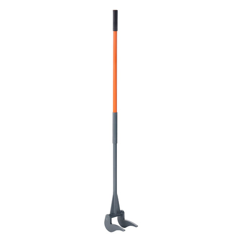 Pallet Buster, 50'' Carbon Steel Handle Wrecking Pry Bar, 2000 lbs Weight Capacity, Heavy Duty Deck Board Removal Tool, Multipurpose Demolition Bar for Flooring, Framing, Roofing, Trim, Drywall