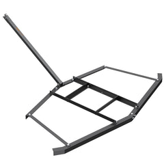 VEVOR Driveway Drag, 76.57" Width Tow Behind Drag Harrow, Q235 Steel Driveway Grader with Adjustable Bars, Support up to 50 lbs, Driveway Tractor Harrow for ATVs, UTVs, Garden Lawn Tractors