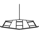 Driveway Drag, 84" Width Tow Behind Drag Harrow, Q235 Steel Driveway Grader with Adjustable Bars, Support up to 50 lbs, Driveway Tractor Harrow for ATVs, UTVs, Garden Lawn Tractors