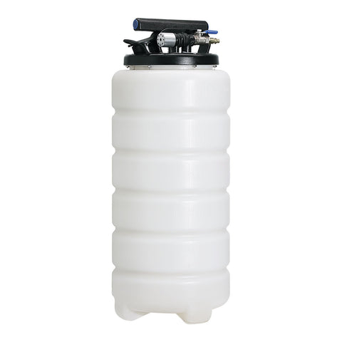 Fluid Extractor, 15 Liters Capacity, Pneumatic/Manual Oil Changer Vacuum Fluid Extractor with Dipstick and Liquid Suction Hose, Oil Extractor Change Pump for Automotive Fluids Vacuum Evacuation