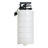 Fluid Extractor, 15 Liters Capacity, Pneumatic/Manual Oil Changer Vacuum Fluid Extractor with Dipstick and Liquid Suction Hose, Oil Extractor Change Pump for Automotive Fluids Vacuum Evacuation