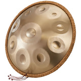Handpan Drum 22 in 10 Notes D Minor Hand Drum Instrument with Mallet