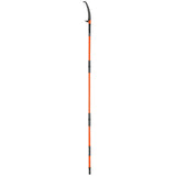 Manual Pole Saw, 2.24 m-8.24 m Extendable Tree Pruner, Sharp Steel Blade High Branches Trimming, Manual Branch Trimmer with Lightweight 8 Fiberglass Handles, for Pruning Palms and Shrubs