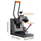 Hat Heat Press Cap Heat Press Machine 4 Heating Pads Sublimation Transfer