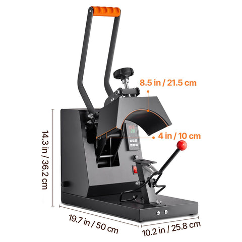 Hat Heat Press Cap Heat Press Machine 4 Heating Pads Sublimation Transfer