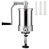 Sausage Stuffer 2.5LBS/1.5L Capacity Homemade Sausage Maker Stainless Steel