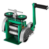 Combination Rolling Mill Machine Roller Width: 120 mm, Roller Diameter: 55 mm Rolling Mill Jewellery 85mm Roller Width Flat Rolling Manual Jewelry Press Tabletting Tool Jewelry DIY Tools