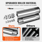 Rolling Mill, 2.95"/75 mm Jewelry Rolling Mill Machine, 1: 2 Gear Ratio, 3-in-1 Multi-function Rolling Mill, 0.03-6.5mm Press Thickness for Metal Jewelry Making Sheet Square Wire Semicircle