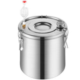 Moonshine Still Water Alcohol Distiller 13.2Gal w/Thumper Keg & Water Pump