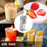 Commercial Milkshake Maker Machine Double Heads Thickshake Frother Stainless