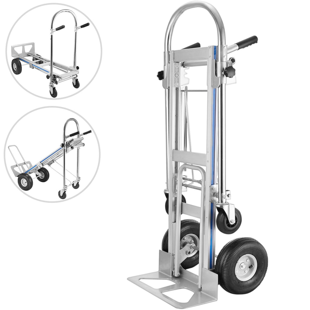 Aluminum Hand Truck 3 in 1 Folding Hand Truck Convertible Hand Truck and Dolly