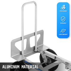 VEVOR Aluminum Hand Truck 3 in 1 Folding Hand Truck Convertible Hand Truck and Dolly