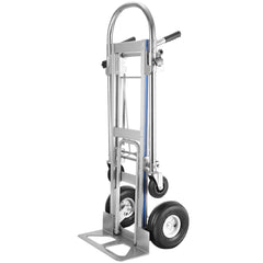 VEVOR Aluminum Hand Truck 3 in 1 Folding Hand Truck Convertible Hand Truck and Dolly