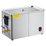 30L Ultrasonic Cleaner, Professional Ultrasonic Cleaner Machine with Cleaning Basket & Digital Display, 480W Stainless Steel 40kHz Industrial Cleaning Machine for Parts, Carburetors, Instruments