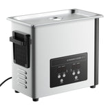 6L Ultrasonic Cleaner, Professional Ultrasonic Cleaner Machine with Cleaning Basket & Digital Display, 120W Stainless Steel 40kHz Cleaning Machine for Watches, Razors, Jewelry, Coins and More