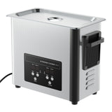 6L Ultrasonic Cleaner, Professional Ultrasonic Cleaner Machine with Cleaning Basket & Digital Display, 120W Stainless Steel 40kHz Cleaning Machine for Watches, Razors, Jewelry, Coins and More