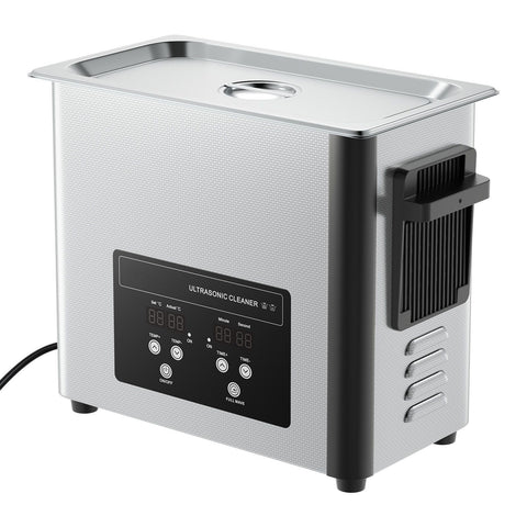6L Ultrasonic Cleaner, Professional Ultrasonic Cleaner Machine with Cleaning Basket & Digital Display, 120W Stainless Steel 40kHz Cleaning Machine for Watches, Razors, Jewelry, Coins and More