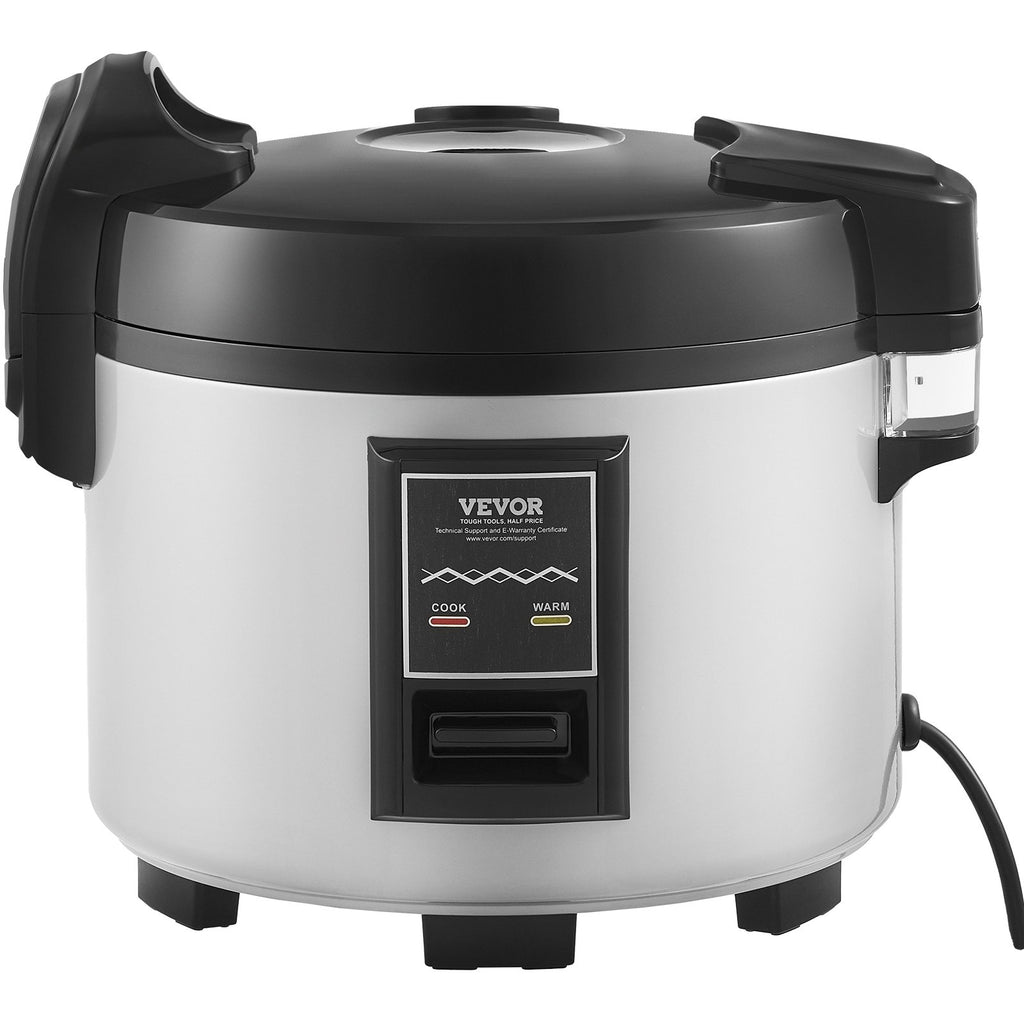 Commercial Rice Cooker 60-Cup Non-Stick Pot 13L 12H Keep Warm Restaurant