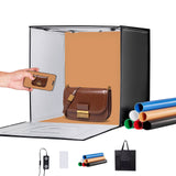 Photo Studio Light Box 3000-5600K Adjustable 3 Color Temperatures, 50.5 x 48.5 x 49.5 cm