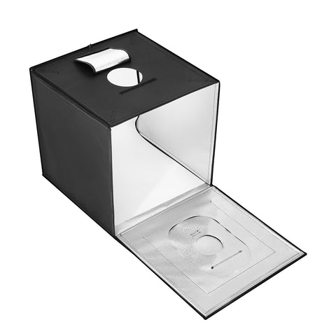 Photo Studio Light Box 3000-5600K Adjustable 3 Color Temperatures, 50.5 x 48.5 x 49.5 cm