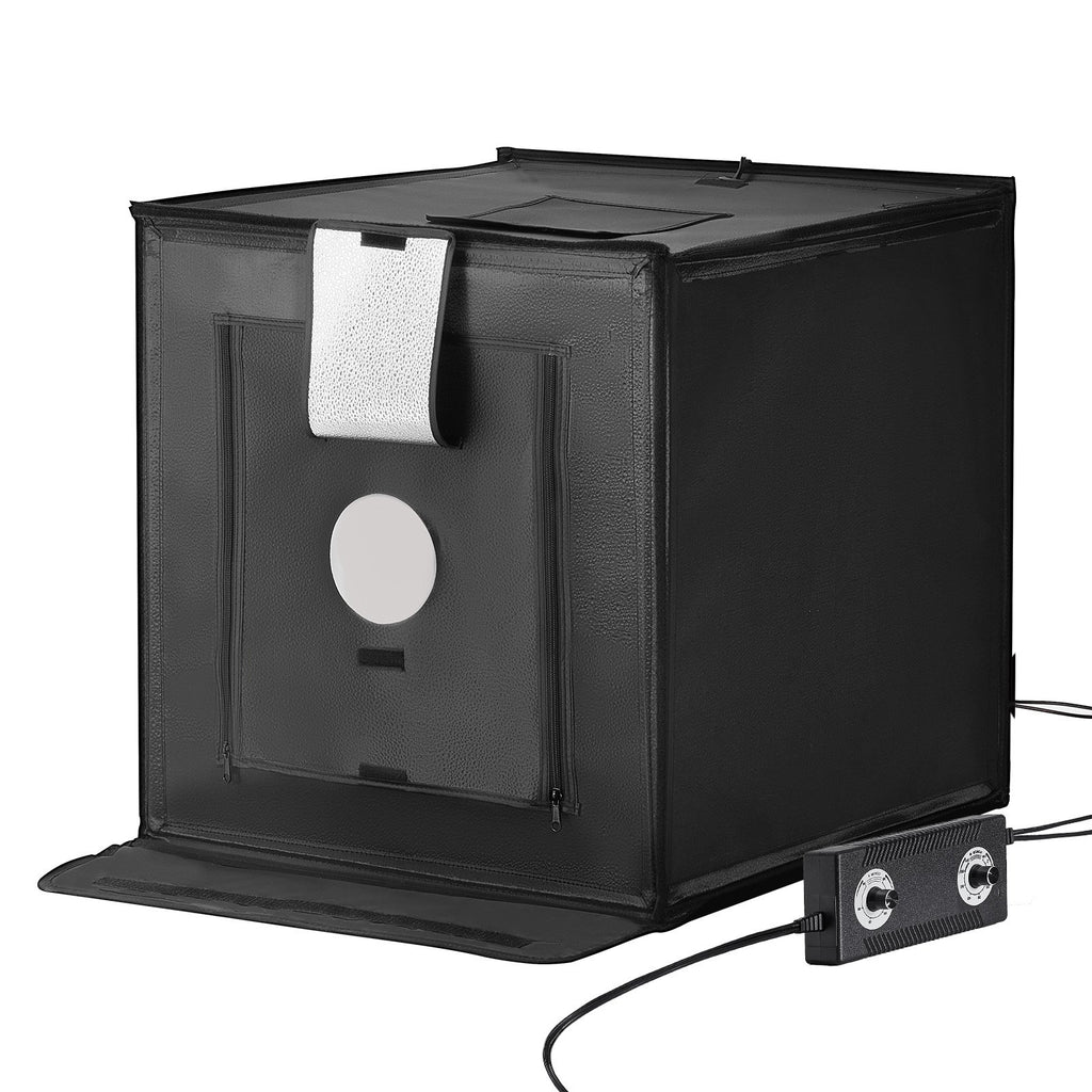 Photo Studio Light Box 3000-5600K Adjustable 3 Color Temperatures, 50.5 x 48.5 x 49.5 cm