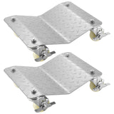 2 Pcs Tire Wheel Dollies 12"X16" Platform Size Wheel Car Dolly 3" Caster Wheel Dolly for Vehicle Car Auto Repair (2 Pcs)