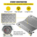 2 Pcs Tire Wheel Dollies 12"X16" Platform Size Wheel Car Dolly 3" Caster Wheel Dolly for Vehicle Car Auto Repair (2 Pcs)