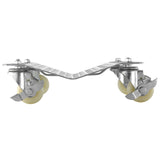 2 Pcs Tire Wheel Dollies 12"X16" Platform Size Wheel Car Dolly 3" Caster Wheel Dolly for Vehicle Car Auto Repair (2 Pcs)