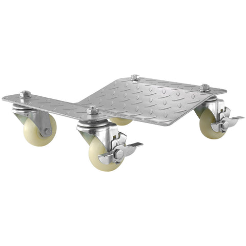 2 Pcs Tire Wheel Dollies 12"X16" Platform Size Wheel Car Dolly 3" Caster Wheel Dolly for Vehicle Car Auto Repair (2 Pcs)