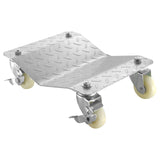 2 Pcs Tire Wheel Dollies 12"X16" Platform Size Wheel Car Dolly 3" Caster Wheel Dolly for Vehicle Car Auto Repair (2 Pcs)