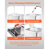Electric Meat Cutter Machine 550W Commercial Meat Slicer Cutting Machine