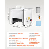 Electric Meat Cutter Machine 550W Commercial Meat Slicer Cutting Machine