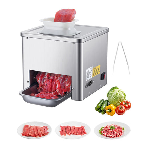 Electric Meat Cutter Machine 550W Commercial Meat Slicer Cutting Machine