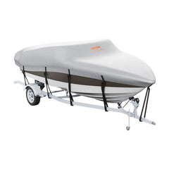 VEVOR Boat Cover 600D Waterproof 20-22 ft Boat Cover V-Hull Tri-Hull Runabout