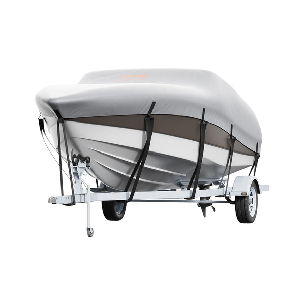VEVOR Boat Cover 600D Waterproof 20-22 ft Boat Cover V-Hull Tri-Hull Runabout