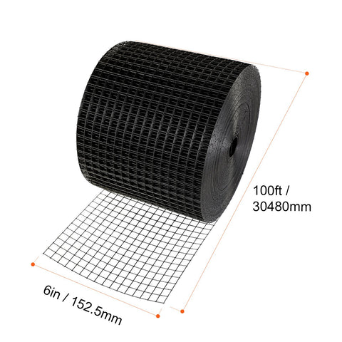 6in x 100ft Solar Panel Bird Guard Critter Guard Roll Kit 100pcs Fasteners