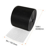 6 in x 100ft Solar Panel Bird Guard Critter Guard Roll Kit 60pcs Fasteners