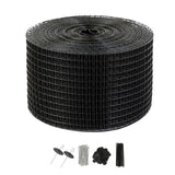 8in x 100ft Solar Panel Bird Guard Critter Guard Roll Kit 100pcs Fasteners
