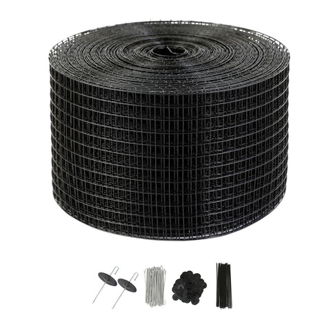 8in x 100ft Solar Panel Bird Guard Critter Guard Roll Kit 70pcs Fasteners