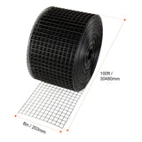 8in x 100ft Solar Panel Bird Guard Critter Guard Roll Kit 70pcs Fasteners