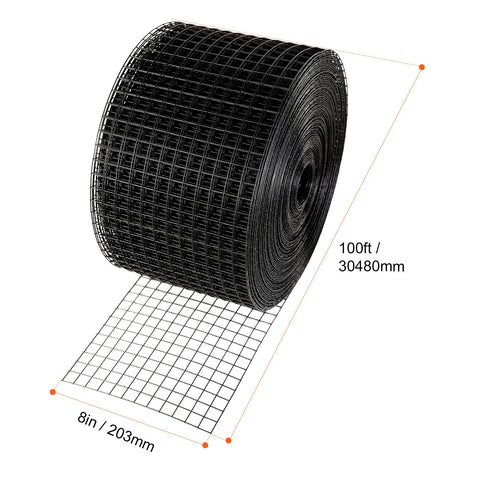 8in x 100ft Solar Panel Bird Guard Critter Guard Roll Kit 70pcs Fasteners