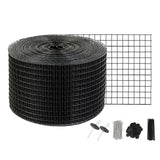 8in x 100ft Solar Panel Bird Guard Critter Guard Roll Kit 70pcs Fasteners