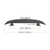 Universal Rear Spoiler 46.3'' GT Style Trunk Wing for Sedans and Coupes
