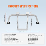 Ladder Stabilizer with Wing Span Heavy Duty Steel Roof Hook Stabilizer