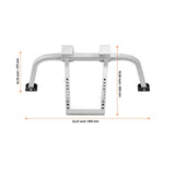 Ladder Stabilizer with Wing Span Heavy Duty Steel Roof Hook Stabilizer