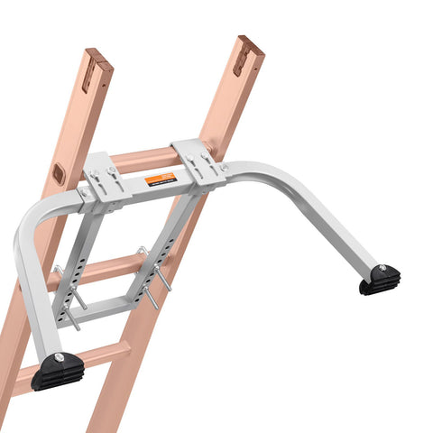 Ladder Stabilizer with Wing Span Heavy Duty Steel Roof Hook Stabilizer