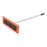 VEVOR Snow Roof Rake, 1.2m Long Reach Car Roof Snow Scraper, 45cm Foam Blade for No Scratches, Non-Slip Handle, Lightweight Snows Removal Tool for Vehicle Garage Rooftop Leaves Debris Clearing