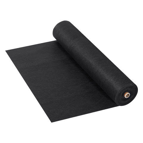 Non Woven Geotextile Fabric Under Gravel, 6x100FT 8OZ Driveway Fabric Landscape Fabric, Heavy Duty Weed Barrier Fabric, Ground Cover Weed Control Fabric, French Drains Drainage Fabric, Black